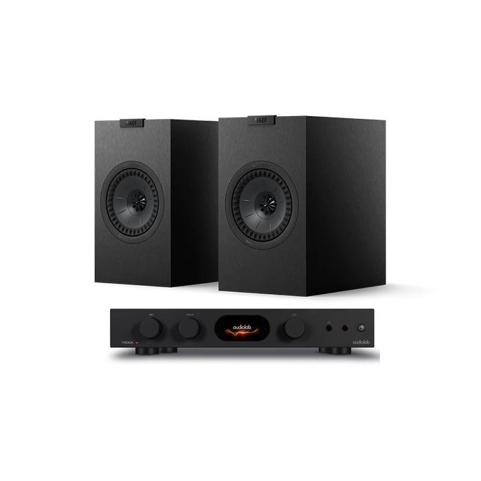 AudioLab 7000A + KEF Q1 Meta inc cable