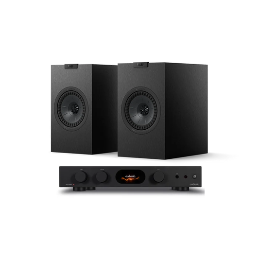 AudioLab 7000A + KEF Q1 Meta inc cable