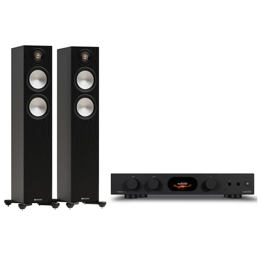 AudioLab 7000A + Monitor Audio Bronze 300 7G inc cable
