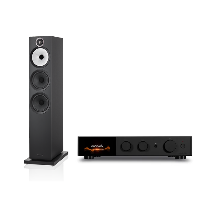 AudioLab 9000A + Bowers and Wilkins 603 S3 inc cable
