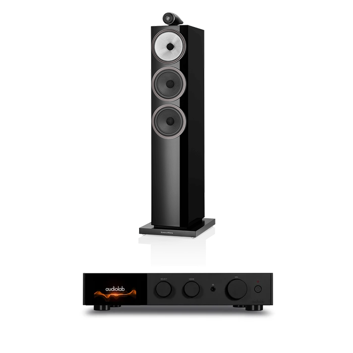 AudioLab 9000A + Bowers and Wilkins 703 S3 inc cable