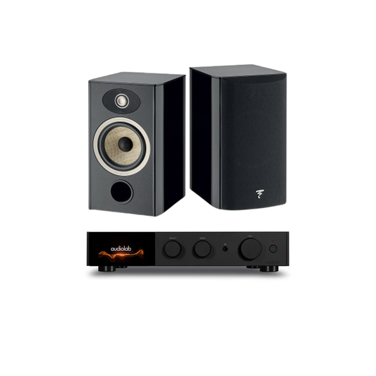 AudioLab 9000A + Focal ARIA EVO X N1 inc cable
