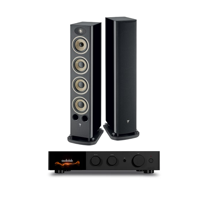 AudioLab 9000A + Focal ARIA EVO X N3 inc cable