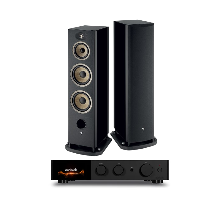 AudioLab 9000A + Focal ARIA EVO X N4 inc cable