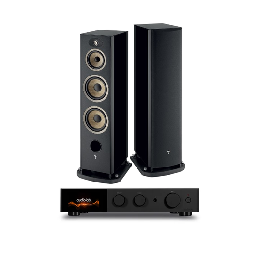 AudioLab 9000A + Focal ARIA EVO X N4 inc cable