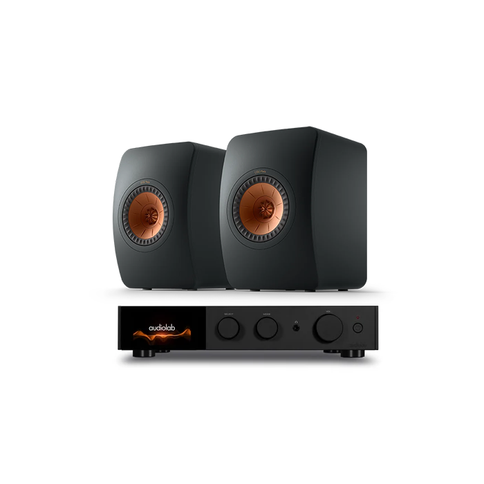 AudioLab 9000A + KEF LS50 Meta inc cable