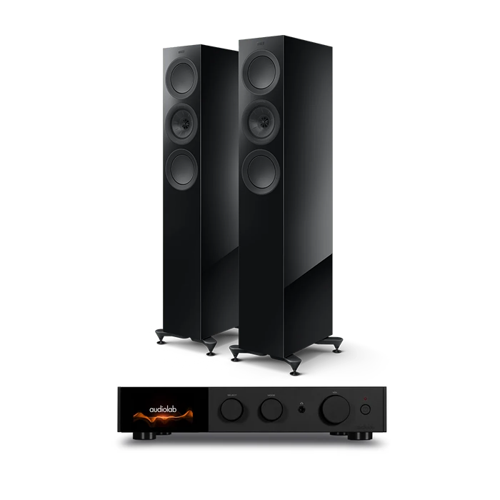 AudioLab 9000A + KEF R5 Meta inc cable