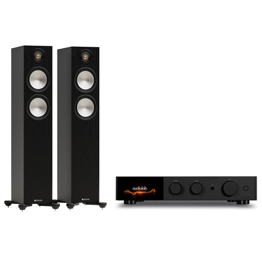 AudioLab 9000A + Monitor Audio Bronze 300 7G inc cable