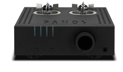 Pathos Aurium Headphone Amplifier - Black-front