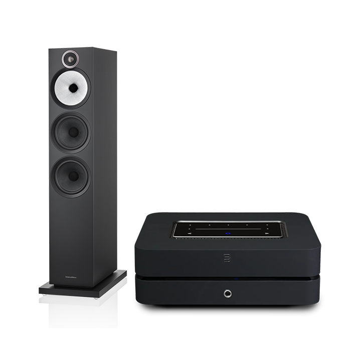 BlueSound PowerNode (2025) + Bowers and Wilkins 603 S3 inc cable