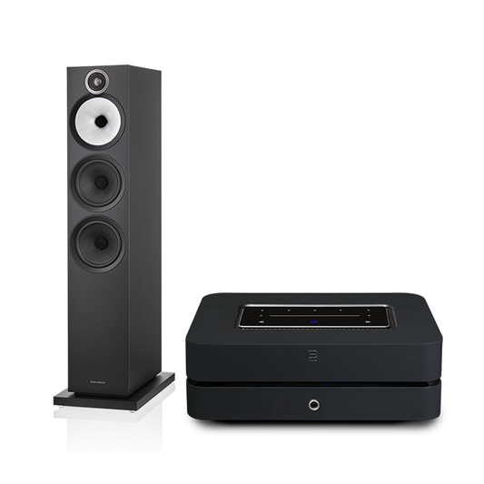 BlueSound PowerNode (2025) + Bowers and Wilkins 603 S3 inc cable
