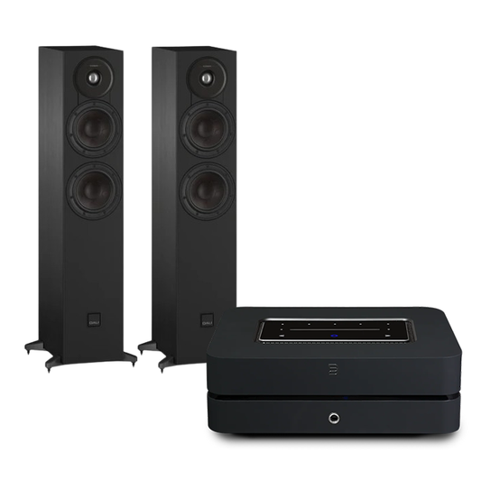 BlueSound PowerNode (2025) + Dali Sonik 5 inc cable