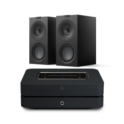 BlueSound PowerNode (2025) + KEF Q Concerto Meta inc cable