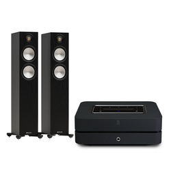 BlueSound PowerNode (2025) + Monitor Audio Bronze 300 7G inc cable