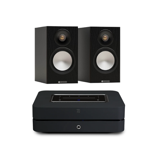 BlueSound PowerNode (2025) + Monitor Audio Bronze 50 7G