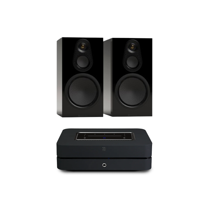 Bluesound Powernode (2025) + Monitor Audio Silver 100 8G inc cable