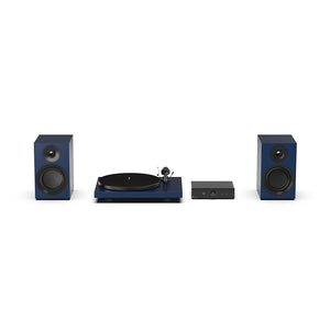 Pro-Ject Colourful Audio System E-satin blue