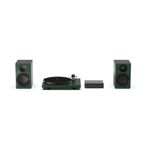 Pro-Ject Colourful Audio System E-satin green