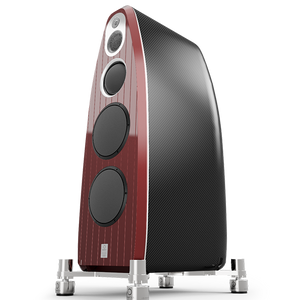 Marten Coltrane Quintet Floorstanding Speakers-red-front-side