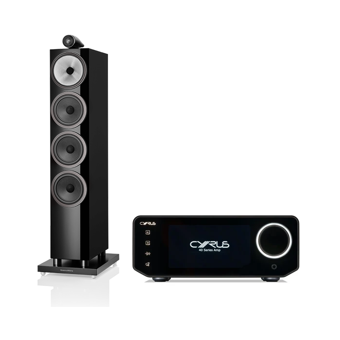 Cyrus AMP 40 + Bowers and Wilkins 702 S3 inc cable
