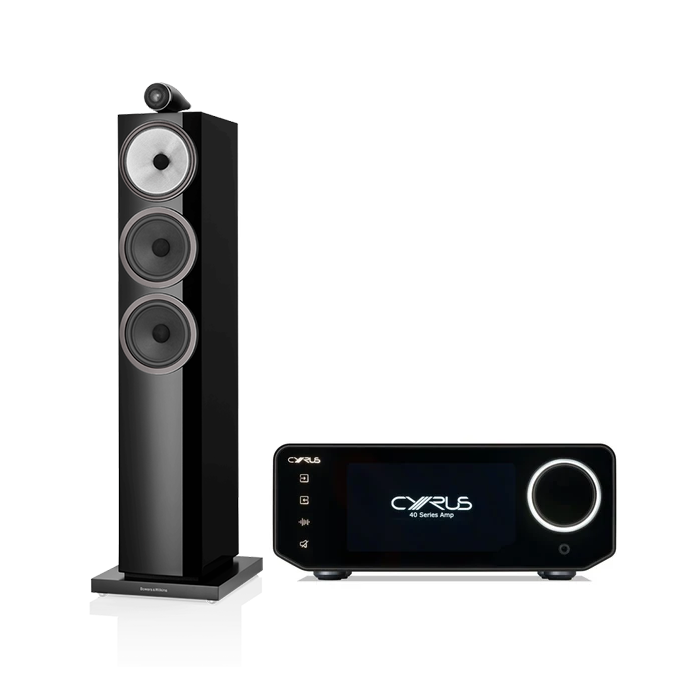 Cyrus AMP 40 + Bowers and Wilkins 703 S3 inc cable