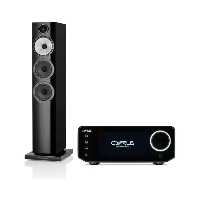 Cyrus AMP 40 + Bowers and Wilkins 704 S3 inc cable