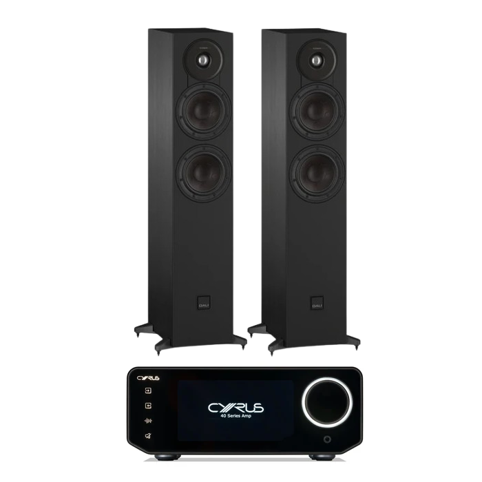 Cyrus AMP 40 + Dali Sonik 5 inc cable