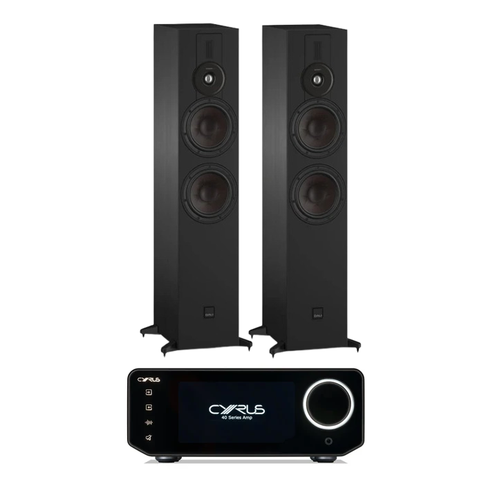 Cyrus AMP 40 + Dali Sonik 7 inc cable