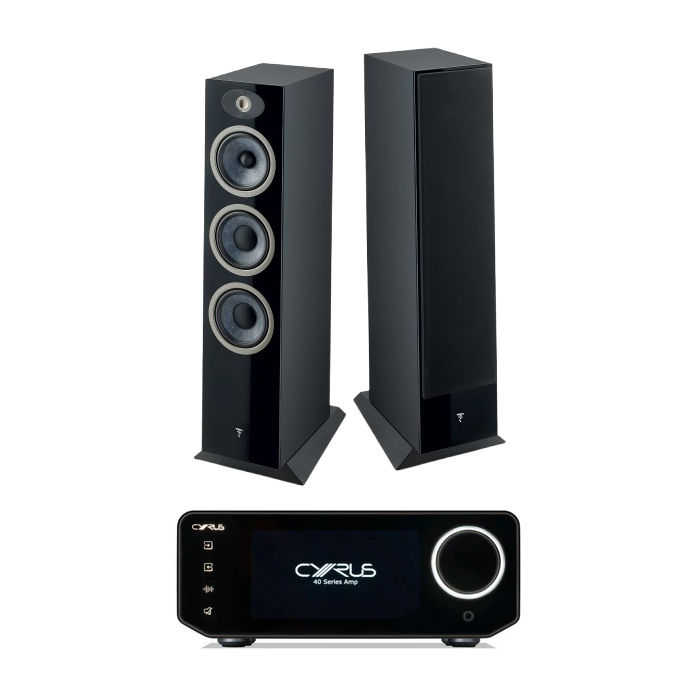 Cyrus AMP 40 + Focal Theva N3 inc cable