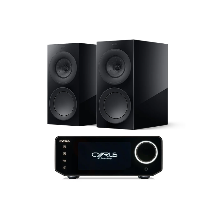 Cyrus AMP 40 + KEF R3 Meta inc cable