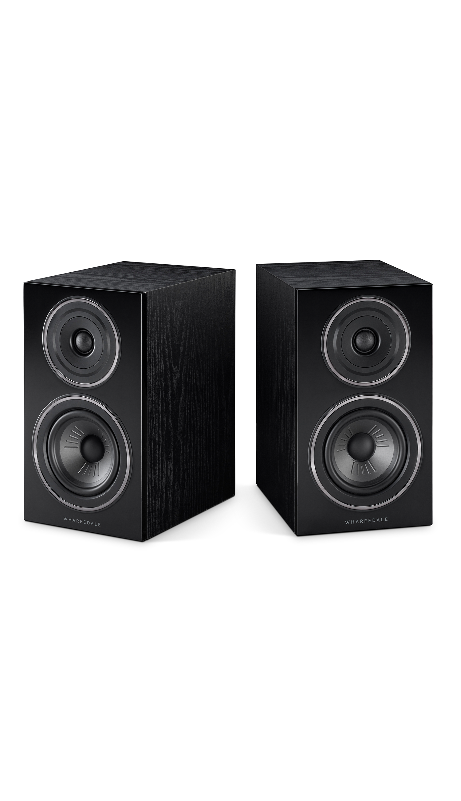 Wharfedale Diamond 12.2 Bookshelf Speakers (Pair) Black Oak