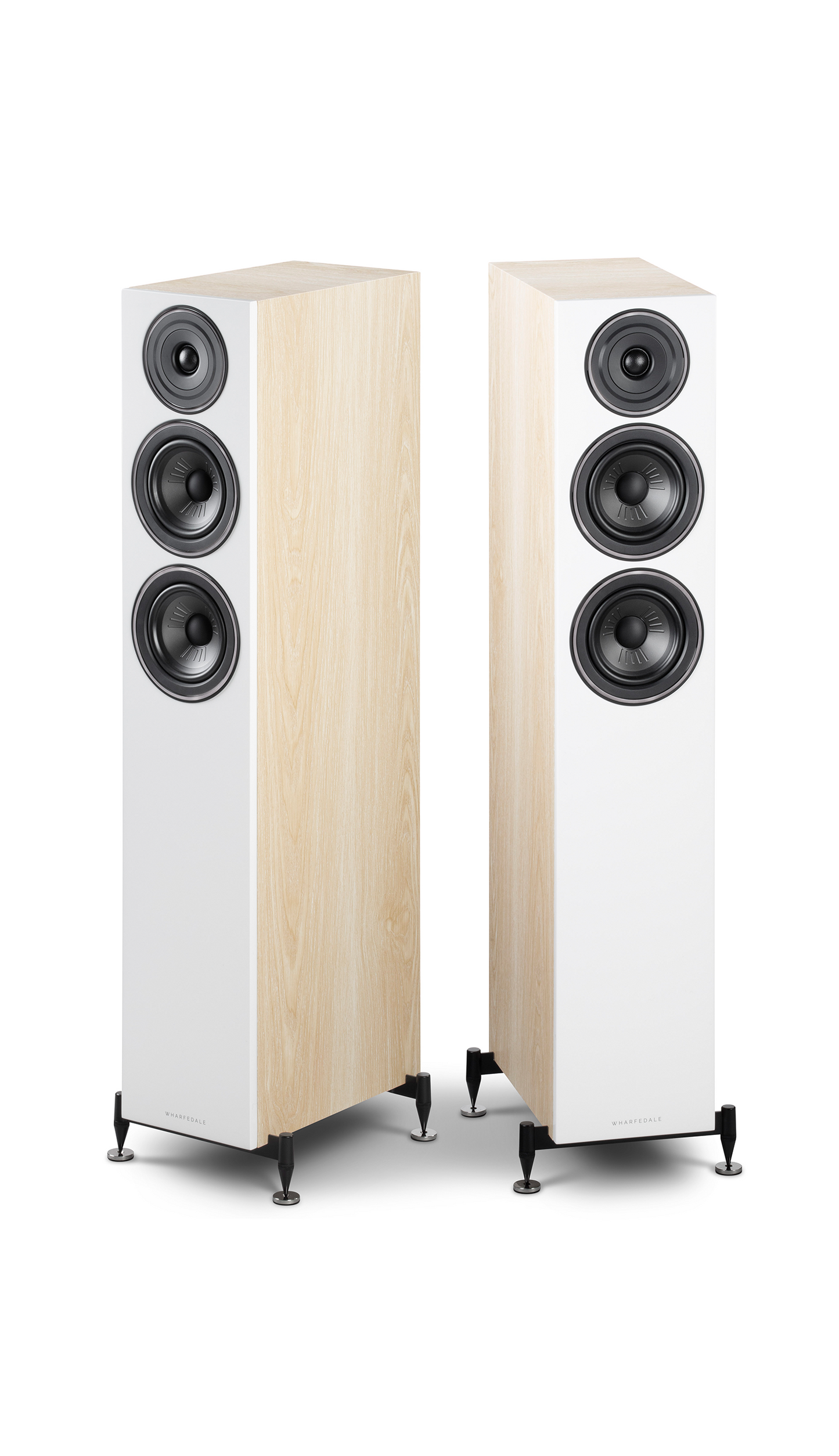 Wharfedale Diamond 12.3 Floorstanding Speakers (Pair) Light Oak