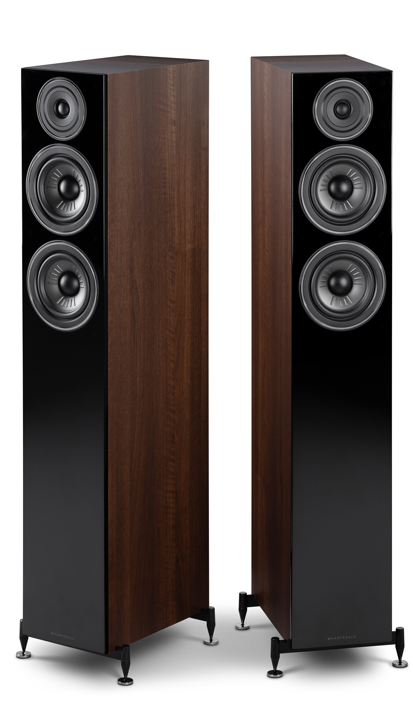 Wharfedale Diamond 12.4 Floorstanding Speakers (Pair) Walnut