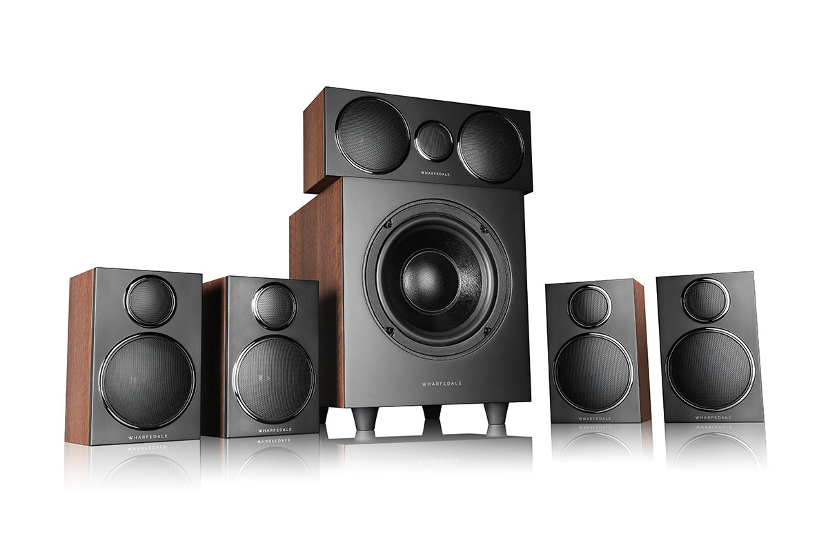 Wharfedale  DX-3 HCP 5.1 Speaker Package walnut