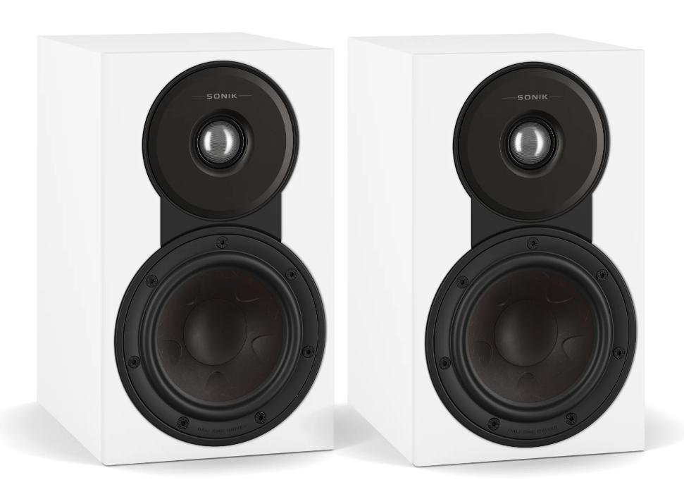 DALI SONIK 1 Bookshelf Speakers- White