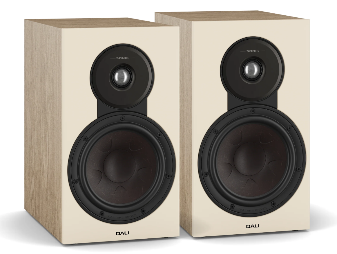 DALI SONIK 3 Bookshelf Speakers-natural-oak-front