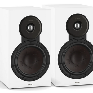 DALI SONIK 3 Bookshelf Speakers-white-front