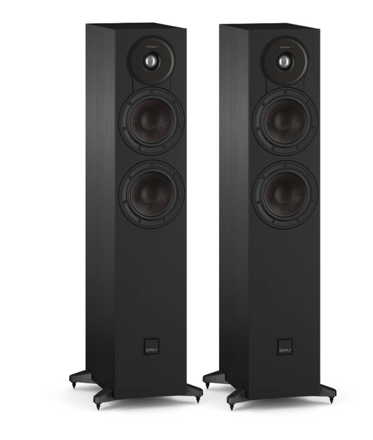 Dali Sonik 5 Floorstanding Speakers-ash-black-front