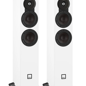 Dali Sonik 5 Floorstanding Speakers-white-front