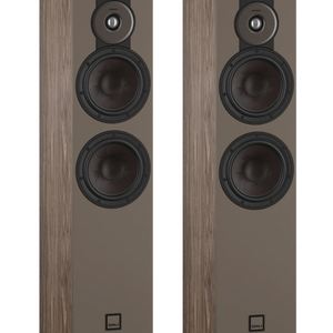 Dali Sonik 7 Floorstanding Speakers-walnut-front