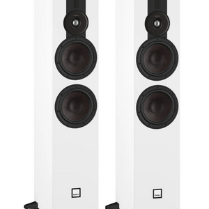 Dali Sonik 7 Floorstanding Speakers-white-front