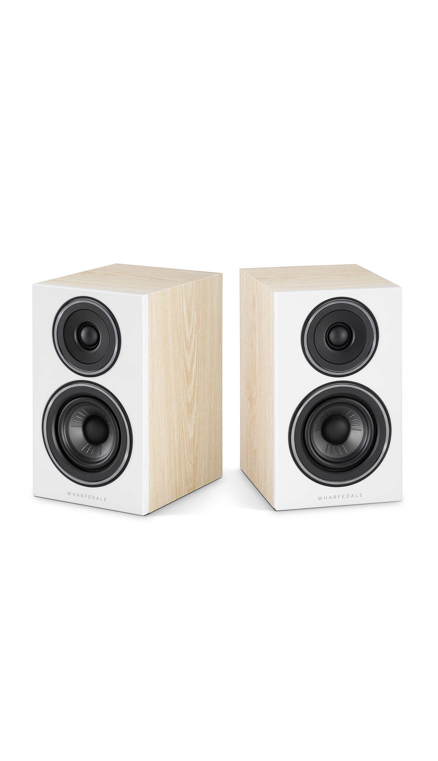 Wharfedale Diamond 12.0 Bookshelf Speakers (Pair) Light Oak