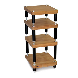 Atacama Evoque Eco 35-40 Compact Natural Bamboo HiFi Rack