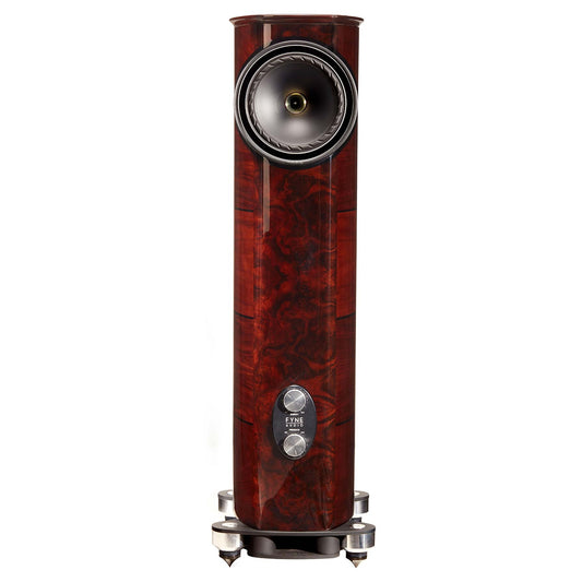 Fyne Audio F1-8S Floorstanding Speaker-front-walnut