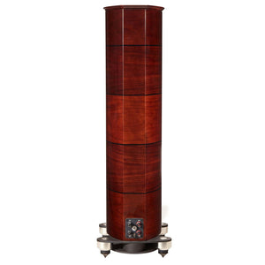 Fyne Audio F1-8S Floorstanding Speaker-rear-walnut