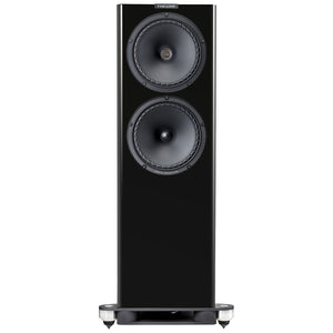 Fyne Audio F704SP Floorstanding Speaker-front-black
