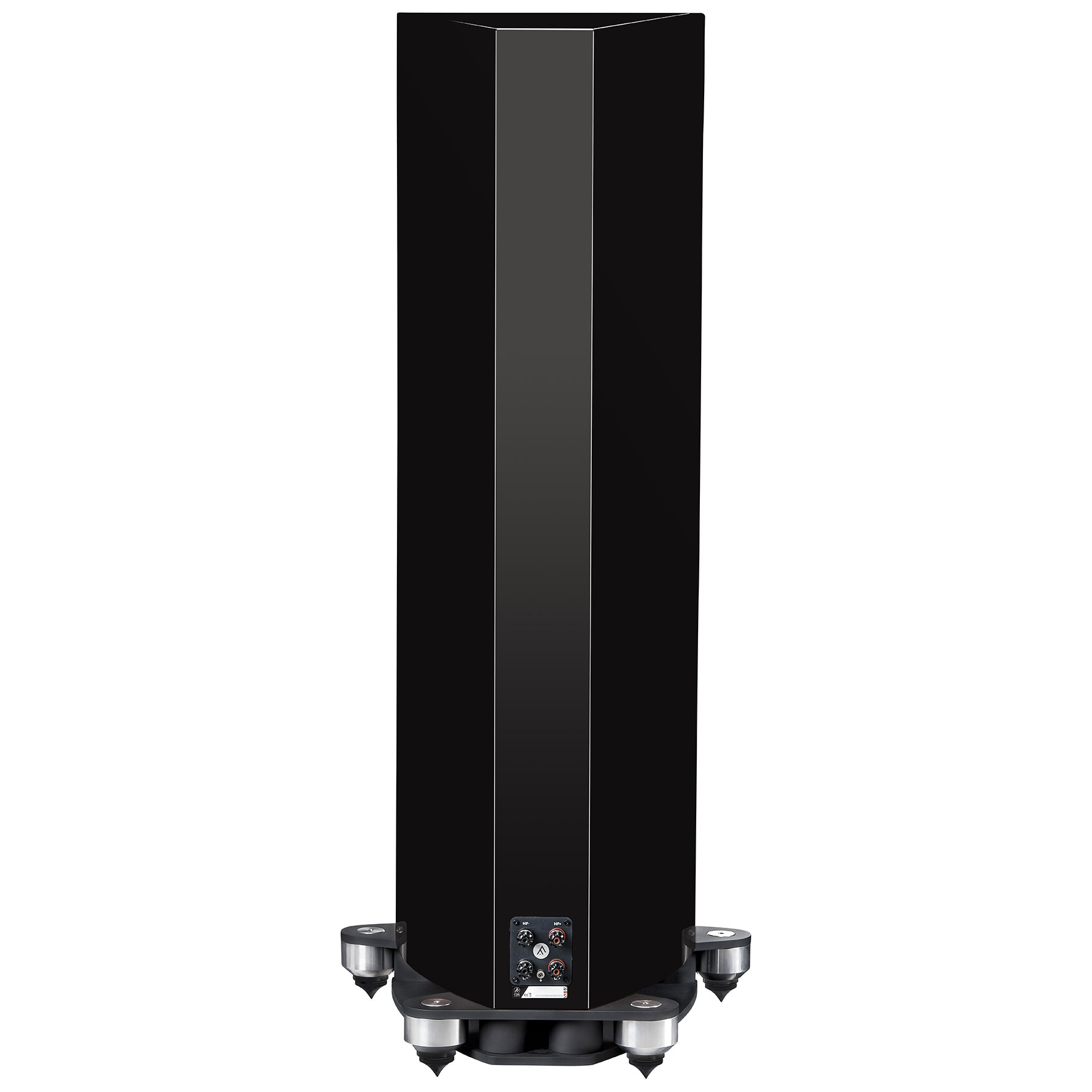 Fyne Audio F704SP Floorstanding Speaker-rear-black