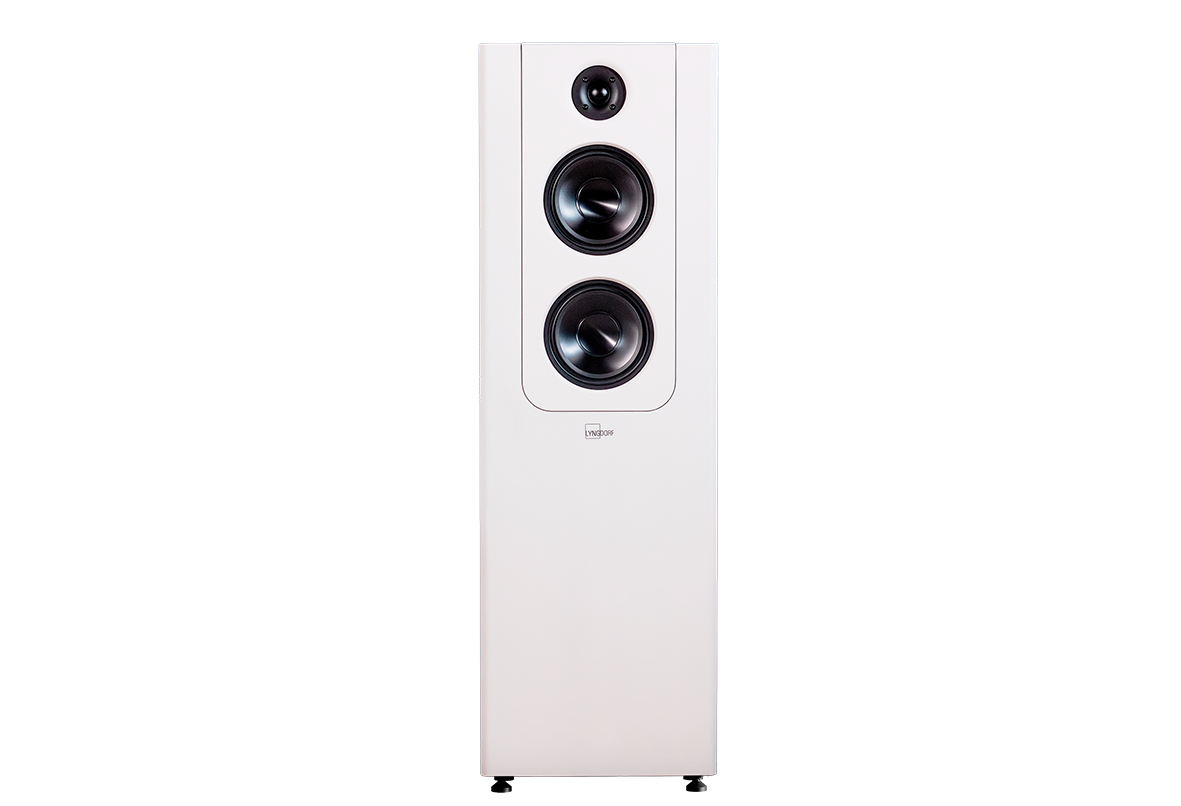 Lyngdorf FR-2 Full Range Speaker-white-front