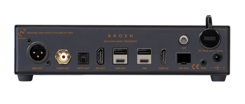 Ferrum BROEN Network Streaming Transport-rear