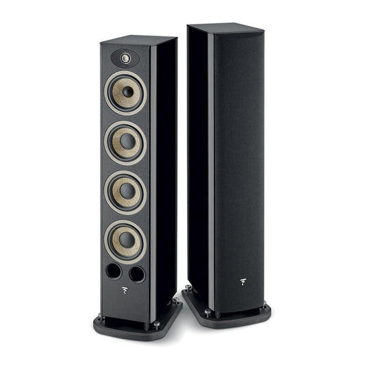 Lyngdorf 1120 + Focal Aria Evo X N3 inc Cable-front-black